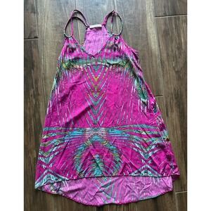 Caramela Women's Tropical Floral Print Dress Vacation Beach Island Wear Cruise